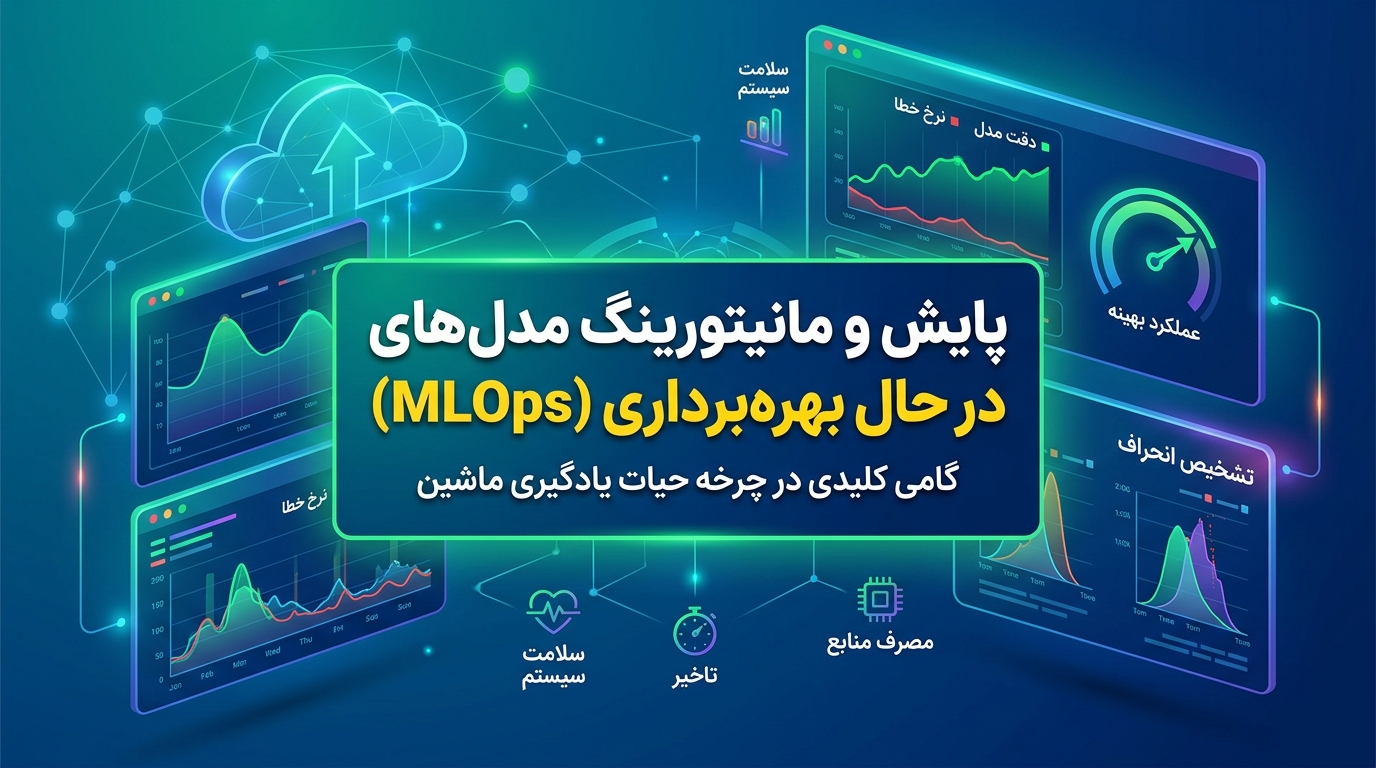 پایش و مانیتورینگ مدل‌های در حال بهره‌برداری (MLOps)